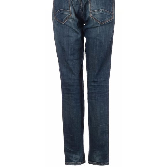 D-ID Jeans Blue Skinny Leg Cut Mid Rise Waist Size 26 #459 - Picture 4 of 4